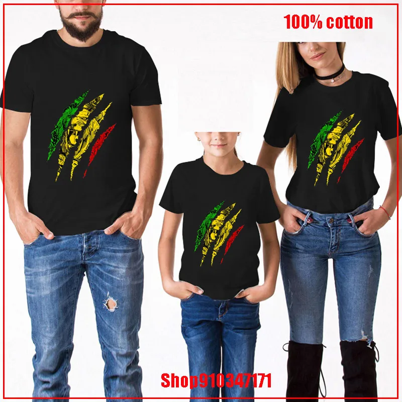 2020 воин Лев иудейский король раста регги Ямайка платье для девочек детская