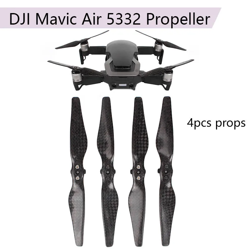 4 шт. Пропеллер из углеродного волокна 5332 быстросъемные запасные лопасти для DJI