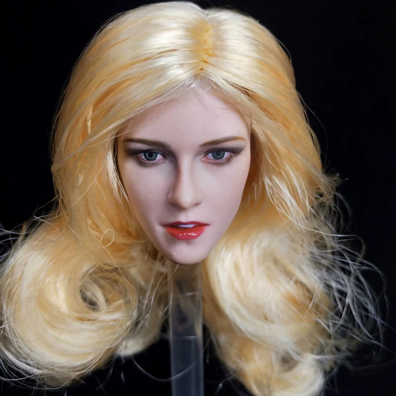 

1/6 Xytoys Kristen Stewart Head Carving Sculpt Model for 12" Female Figure Body