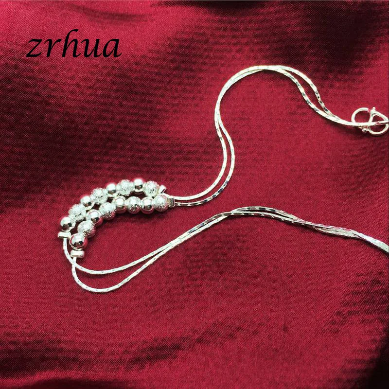 Богемные 925 Серебряные ножные браслеты для женщин многослойные бусы кулон ножной