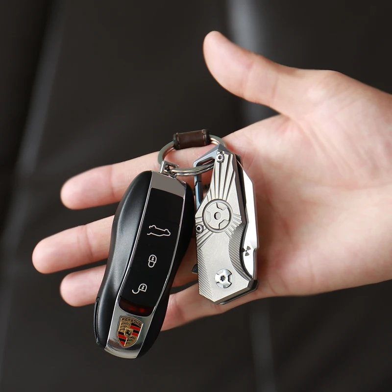 S35vn порошок сталь титановый сплав ручка тактический складной нож для выживания