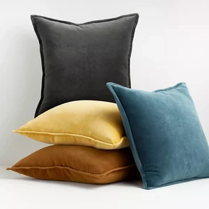 45*45 Decorative Pillows Nordic Home Decor Housse De Coussin Pilllow Cover Velvet Cushion Cover For Living Room Car Pillowcase