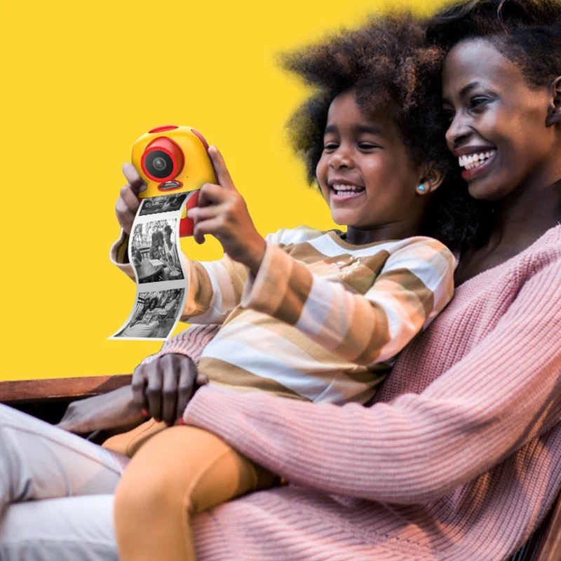 

Kids Instant Camera Dual Lens with 2 Inch LED Sn Fill Light Video Children Outdoor Digital Camera Gift