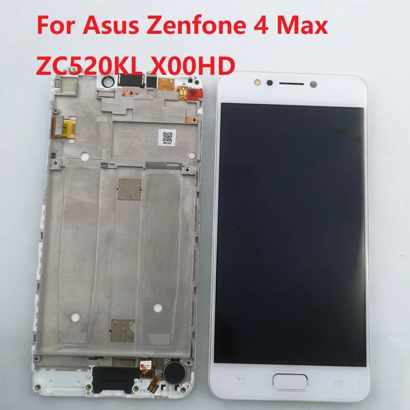 

5.2'' for Asus Zenfone 4 Max ZC520 ZC520KL X00HD LCD Display Touch Screen Digitizer Assembly Replacement With Frame