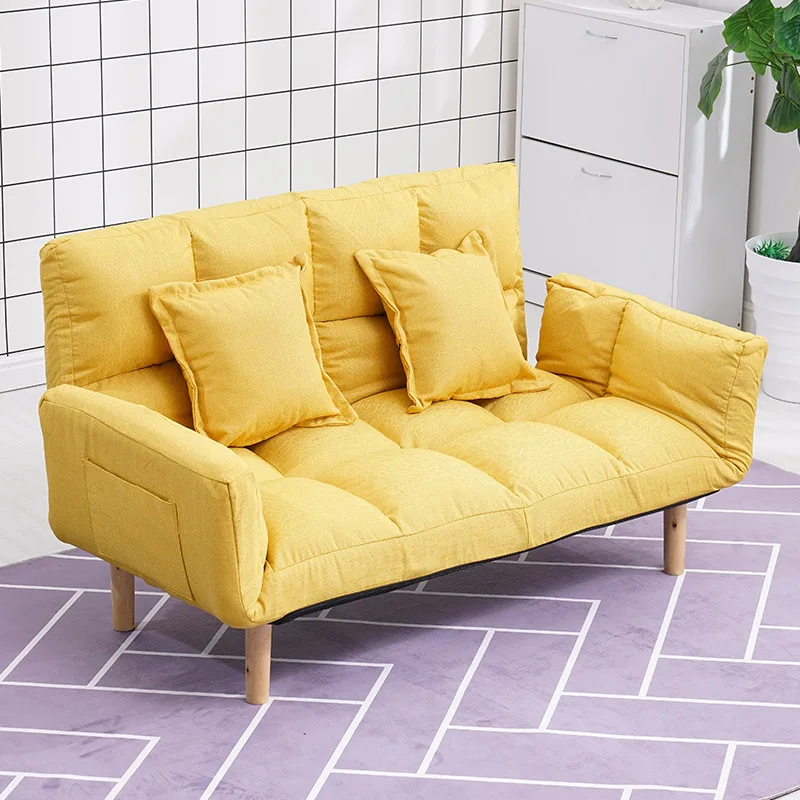 Складной диван с 2 подушками 5 позиций регулируемый | Мебель