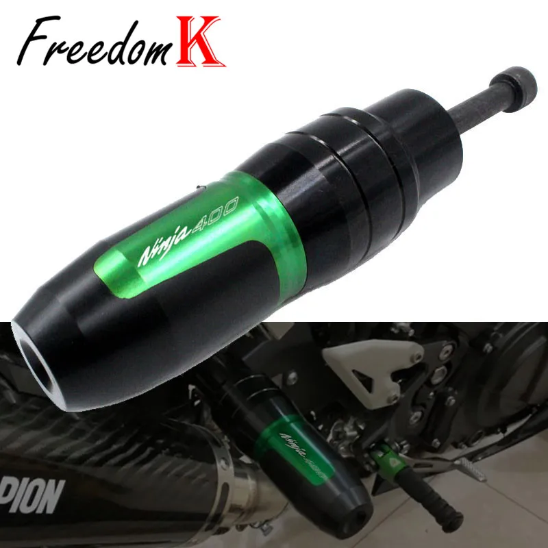 Для KAWASAKI NINJA400 NINJA 400 2018 2019 2020 CNC Рама мотоцикла аварийные колодки выхлопные