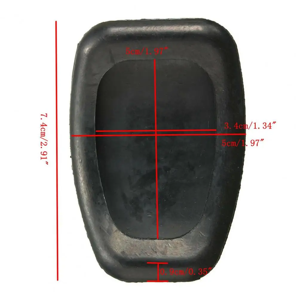 

Car Vehicle Clutch Pedal Rubber Pad Cover for Renault Megane Clio Kango Scenic