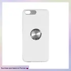 Чехол с кольцом-держателем для Xiaomi Redmi Go DF xiTRing-02 (silver)