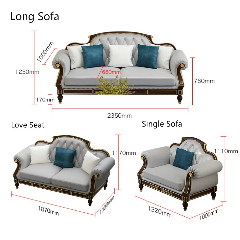 Американский диван-кровать деревянные дизайнерские диваны divano набор