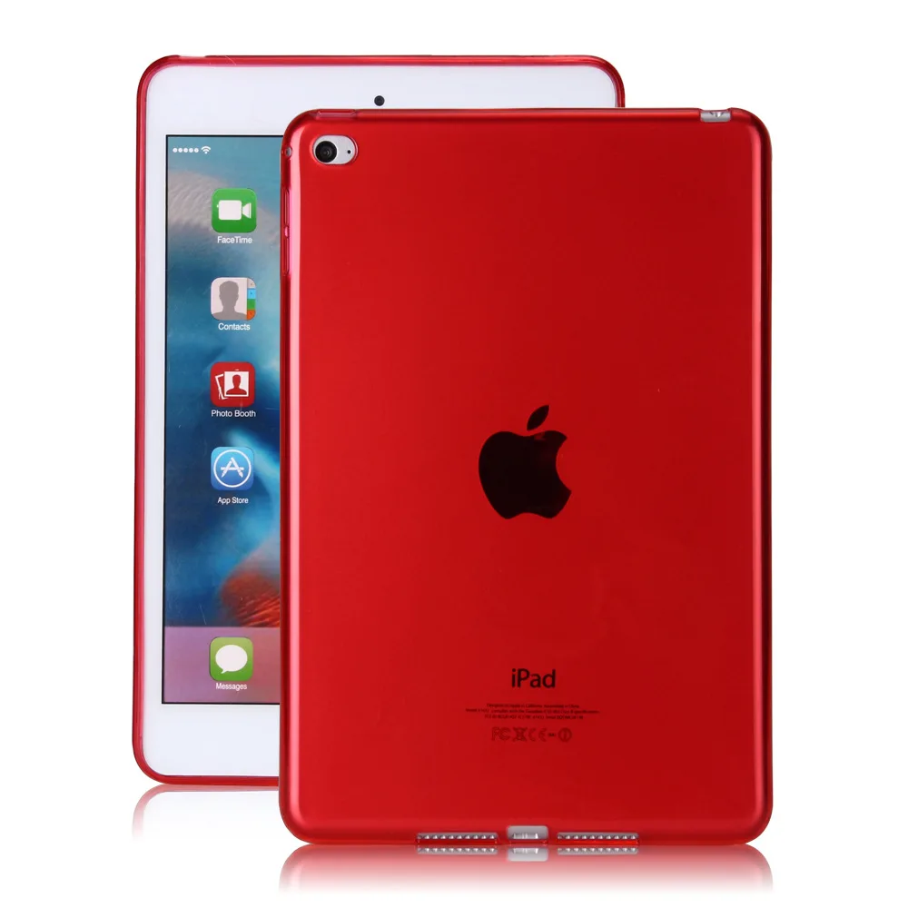 Для Apple i pad Pro 9,7 1" чехол Ультратонкий силиконовый мягкий TPU для Pad Air 5 6 mini 2 3 4 Candy прозрачный защитный чехол - Цвет: 03