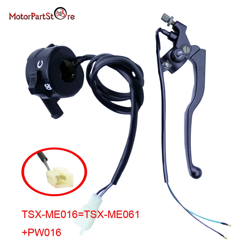 Корпус дроссельной заслонки и рычаг правого ручного тормоза для Yamaha PW80 PY80|Рычаги