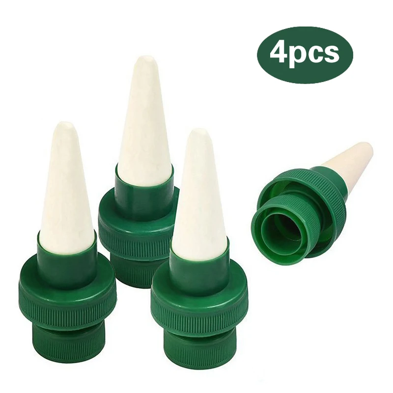 

1/2/4pcs Garden Plant Waterer Ceramic Plastic Automatic Drip Watering System Irrigation Equipment Tool for Plants Water Device