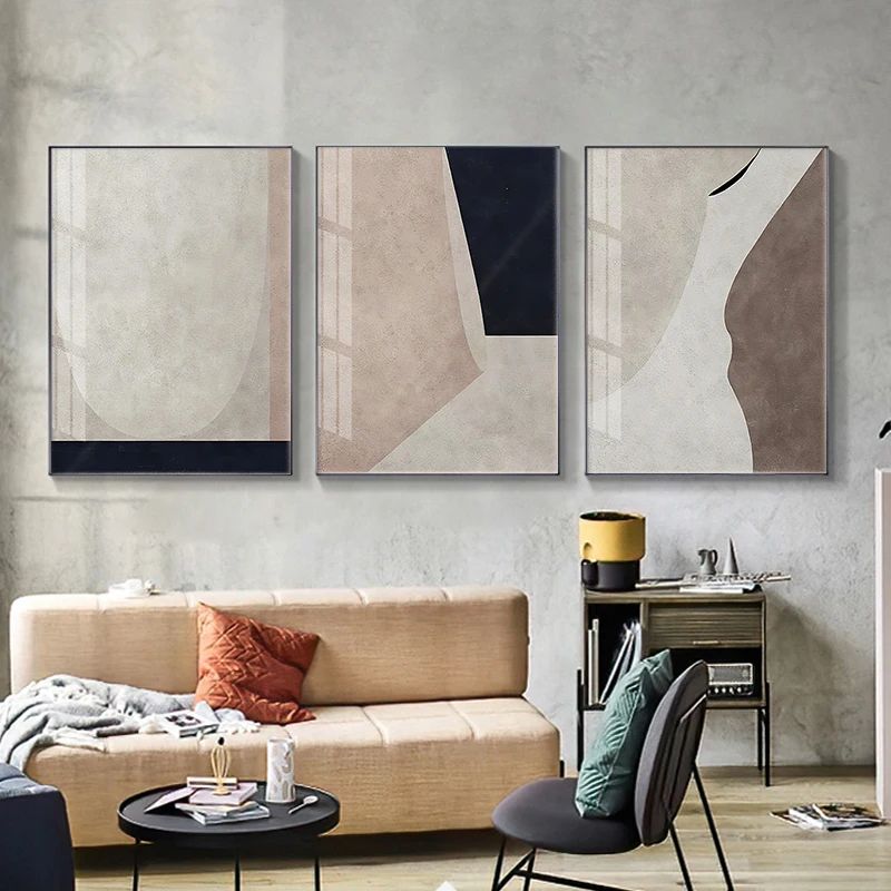 

Modern Industrial Style Art Picture Abstract Canvas Painting Wall Art Poster and Prints Nordic Living Room Decoration Home Decor