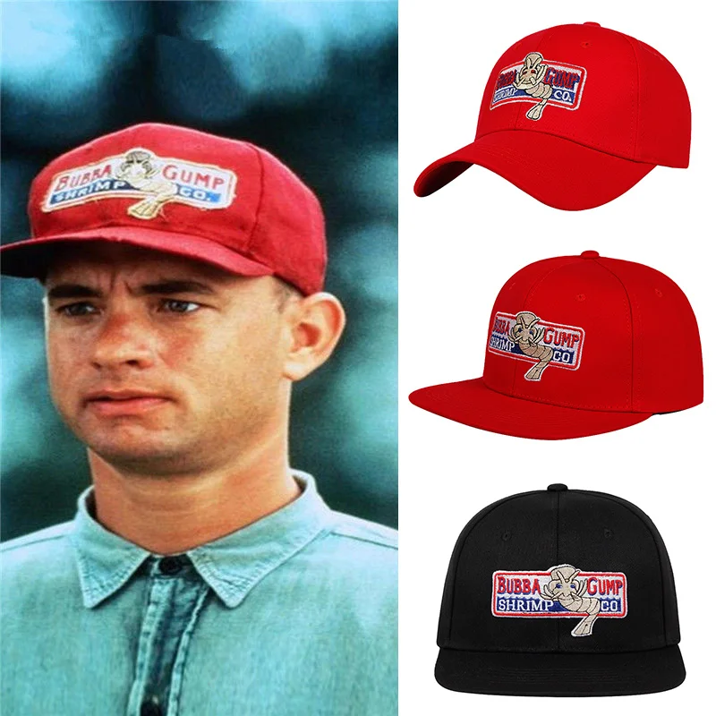 

2019 new 1994 Bubba Gump Shrimp CO. Baseball Hat Forrest Gump Costume Cosplay Embroidered Snapback Cap Men&Women Cap