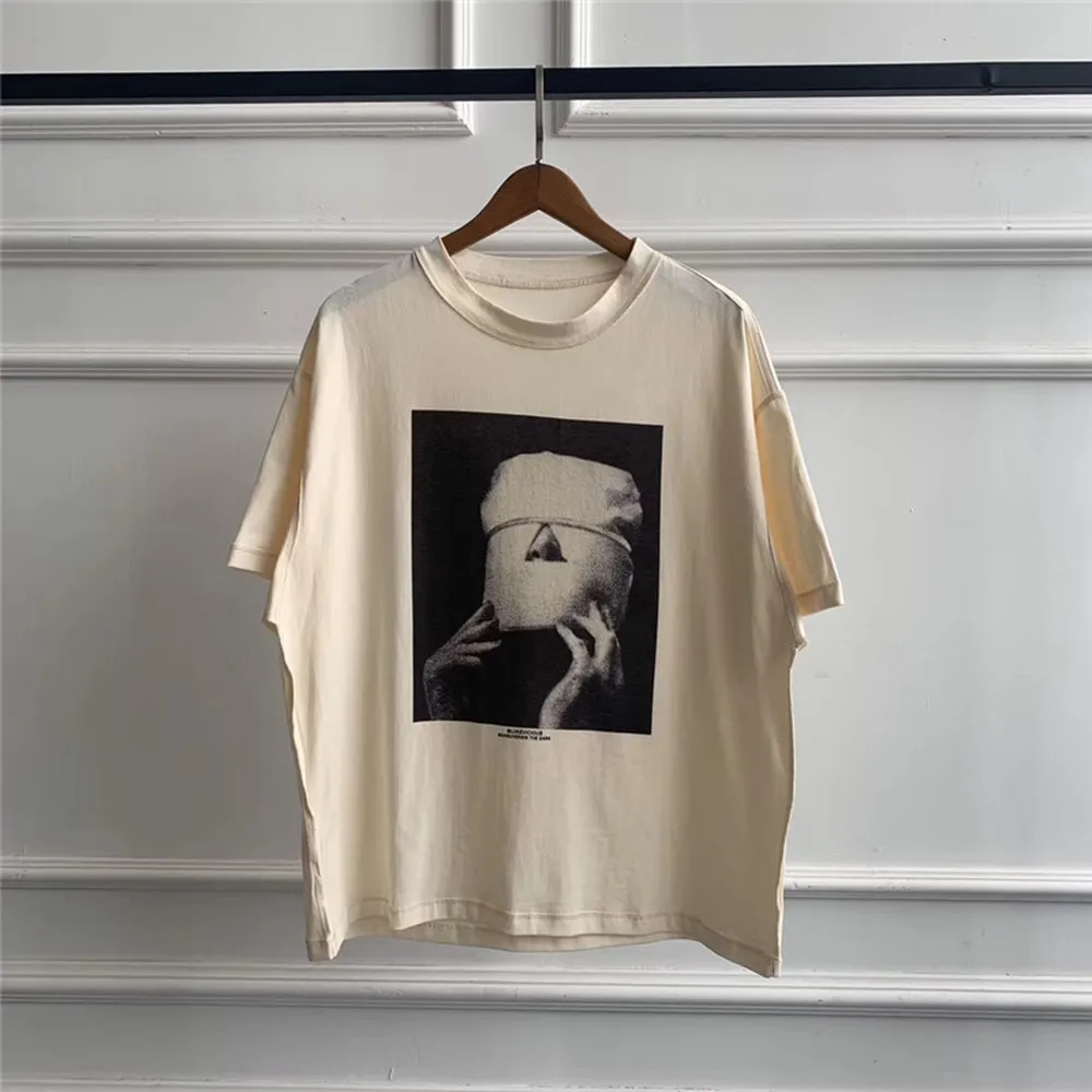 

LUCKVICIOUS T-shirt 2021ss Red Color Log T-shirts 2021SS Men Women Tops Oversize xxxtentacion harajuku