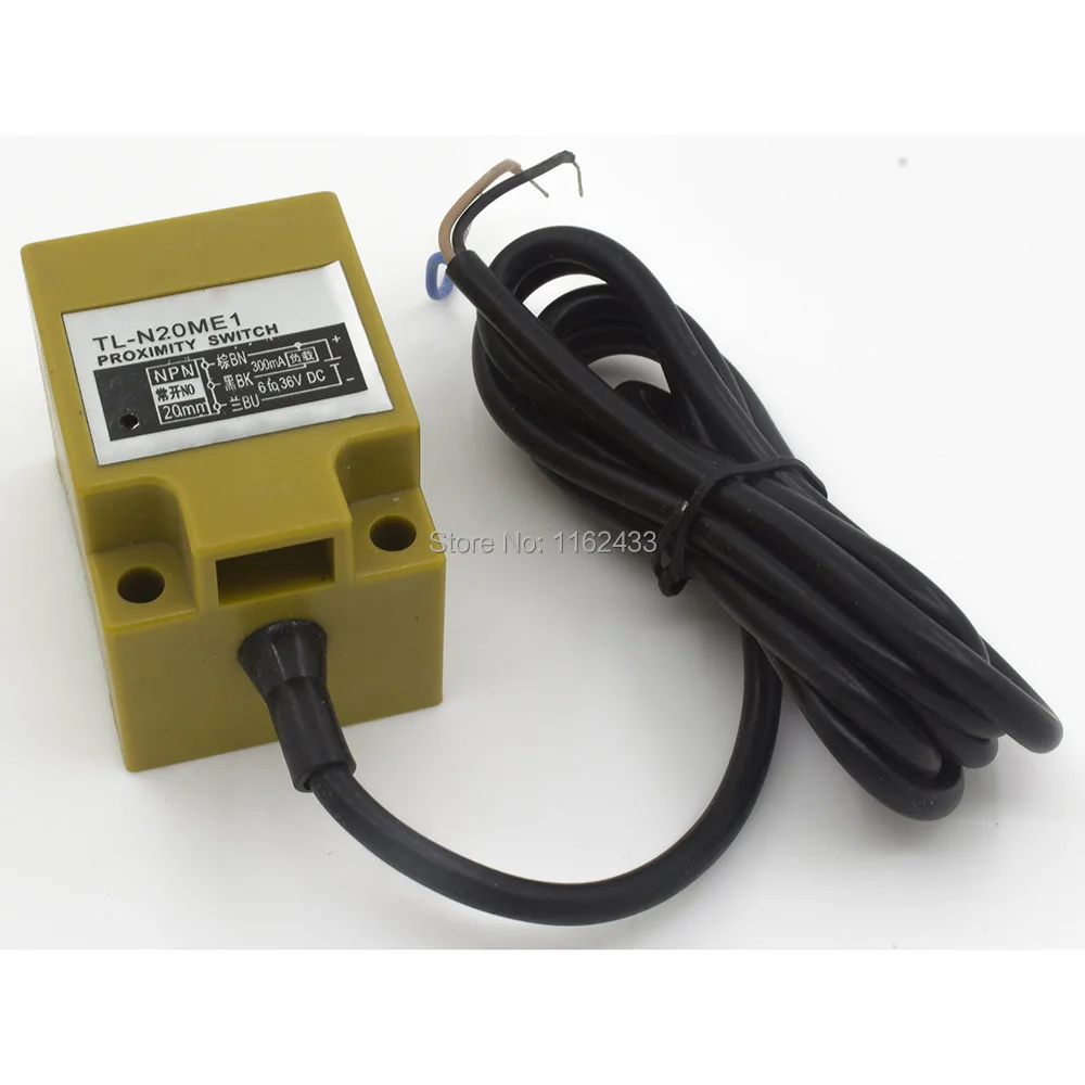 Индуктивный датчик приближения 40x40x53 20 мм|sensor floodlight|sensor positionsensor reverse |