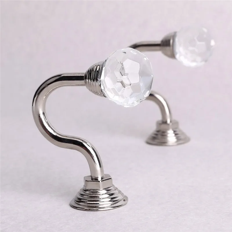 A Pair Of High-grade Crystal Hooks British Classic Small Curtain Accessories | Дом и сад