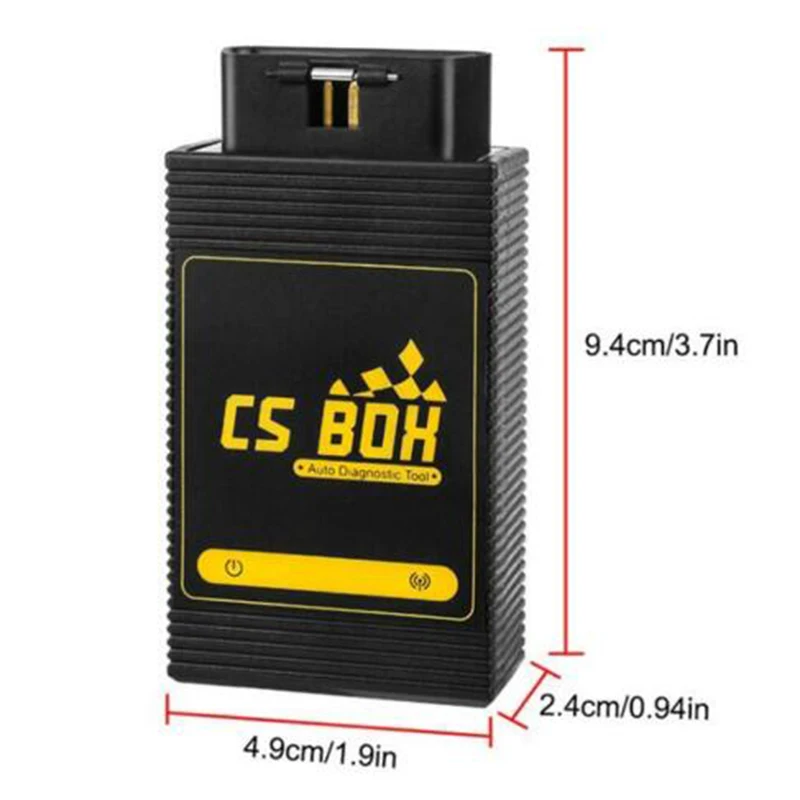 CS BOX Автомобильный детектор OBD диагностическая мульти система WiFi подключение Android