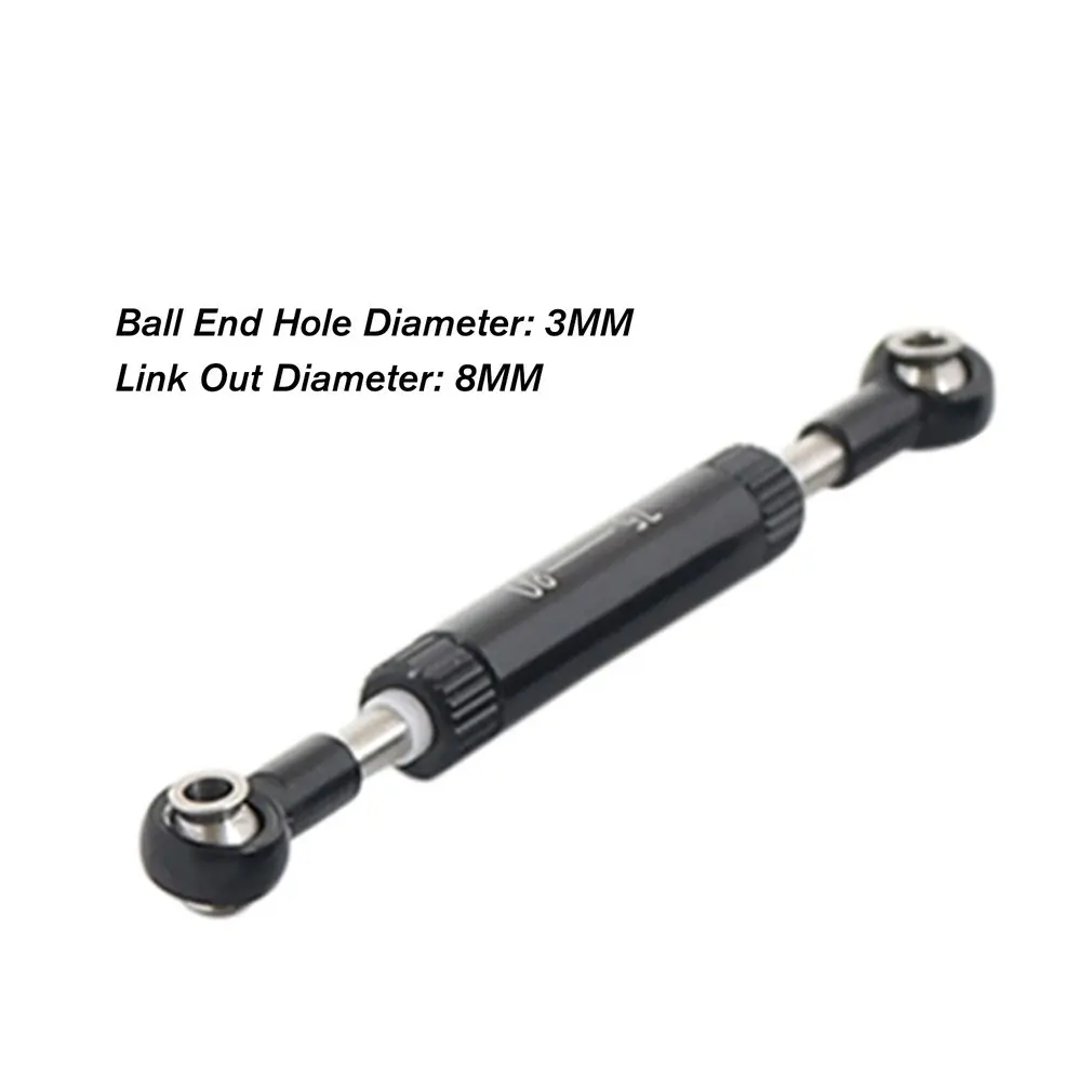 Регулируемая длина сервопривода тяга рулевой рычаг для 1/10 RC Гусеничный SCX10 90046 TRX4