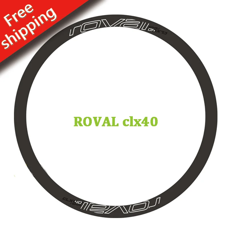 ROVAl CLX 40 шоссейный велосипед два наклейки на колеса для мм велосипедные