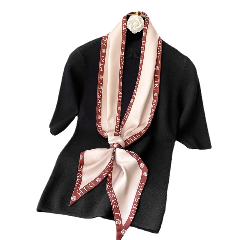 

women scarf silk scarves shawls lady wraps soft Neckerchief Hijab Headscarf Femalegirl bufandas para mujer Hijab echarpes femme