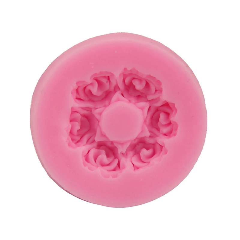 Силиконовые формы для торта в форме розы, 2 шт./компл., инструменты для украшения шоколадного торта