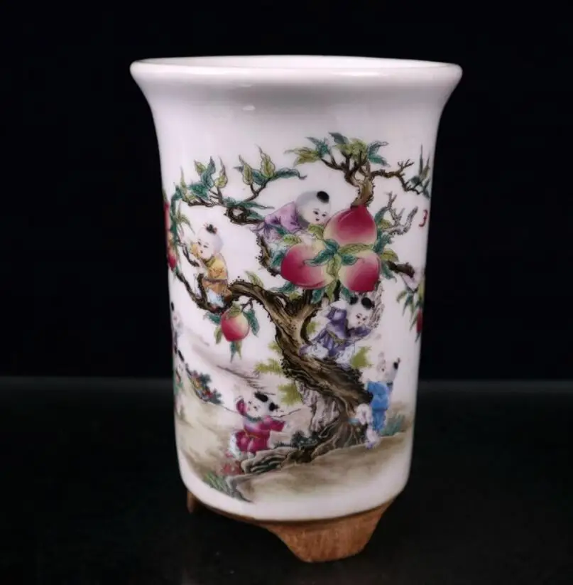 

China seiko ceramic flower pot crafts statue