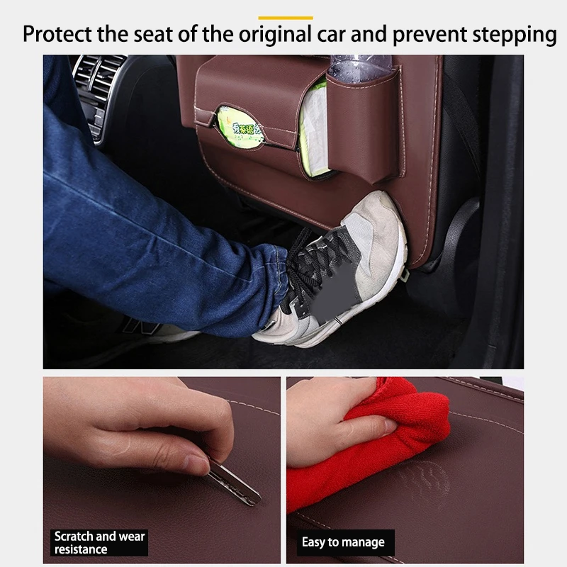 Складной органайзер на спинку сиденья автомобиля 1 шт. сумка для хранения