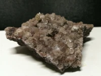 105 0gnatural pyrite crystal calcite mineral specimen