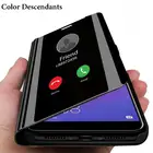 Умный зеркальный чехол для Xiaomi Mi 10T Pro 5G M2007J3SP M2007J3SI M2007J17C Магнитный кожаный флип-чехол для телефона Mi 10T Pro