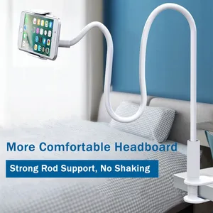 lazy universal phone holder tablet stand flexible 360 clamp adjustable home bed desktop mount cellphone smartphone desk bracket free global shipping