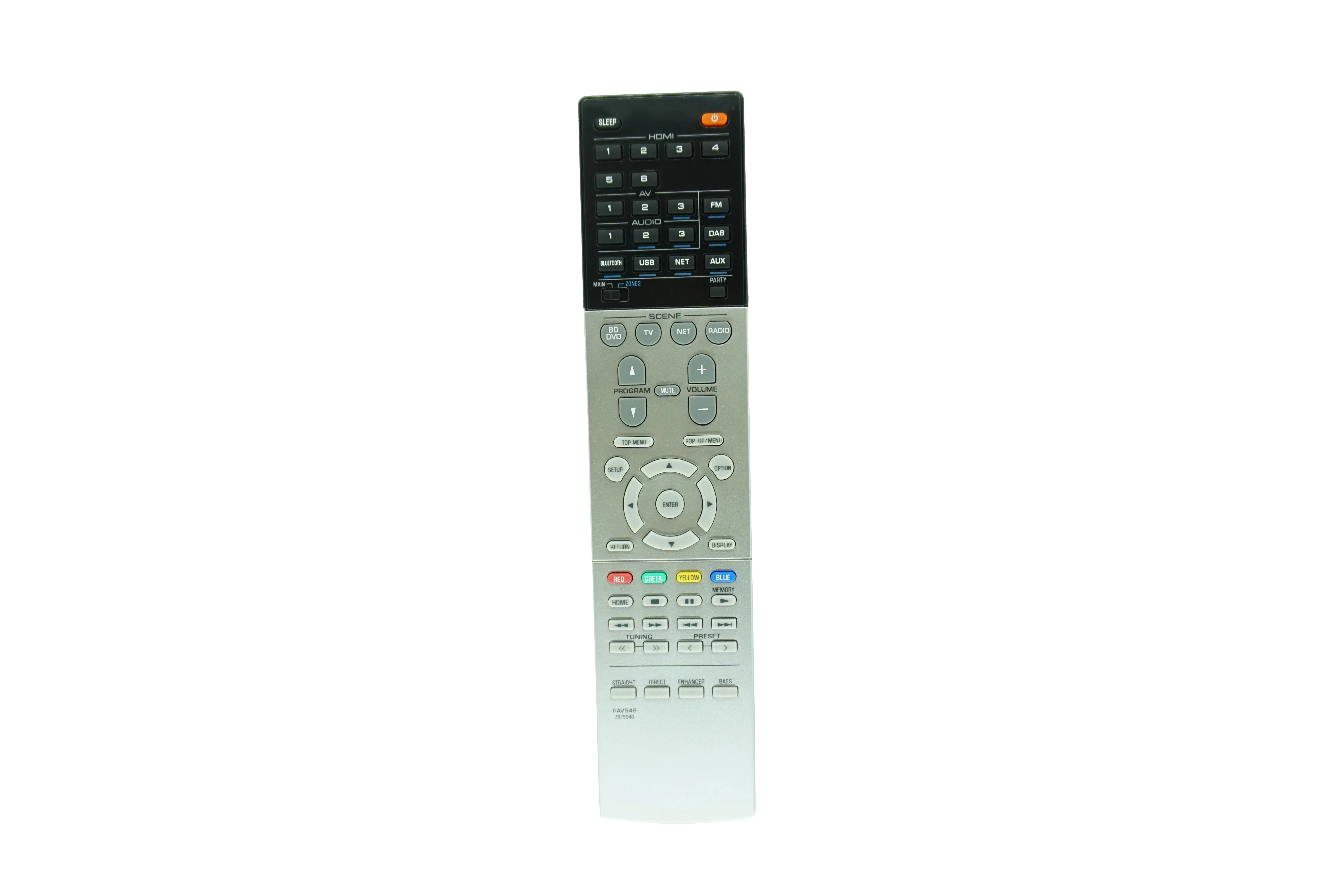 Пульт дистанционного управления для Yamaha RAV547 RX-S602 ZQ56690 RX-S601 RX-S601D RAV548 ZR75940 Аудио Видео AV A/V приемник