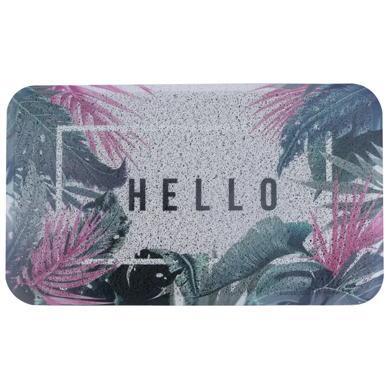 

Nordic pvc floor mat wire ring carpet home door mat friction dust carpet balcony anti-skid foot pad home carpet kitchen mat