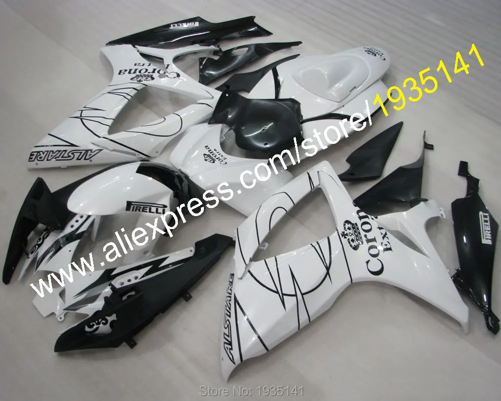 

Для Suzuki K6 GSX-R600 GSX-R750 06 07 GSXR600 GSXR750 2006 2007 Линия Дизайн комплект обтекателей (литья под давлением)