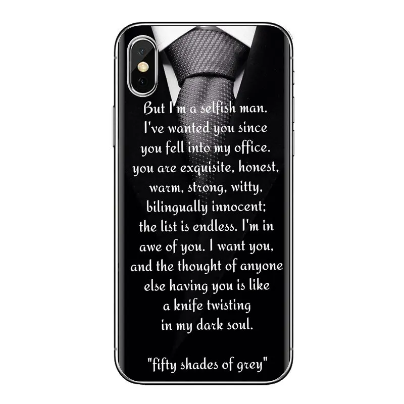 50 Fifty Shades Of Grey Sex For Xiaomi Mi6 Mi 6 A1 Max Mix 2 5X 6X Redmi Note 5 5A 4X 4A A4 4 3 Plus Pro Soft Transparent Covers |