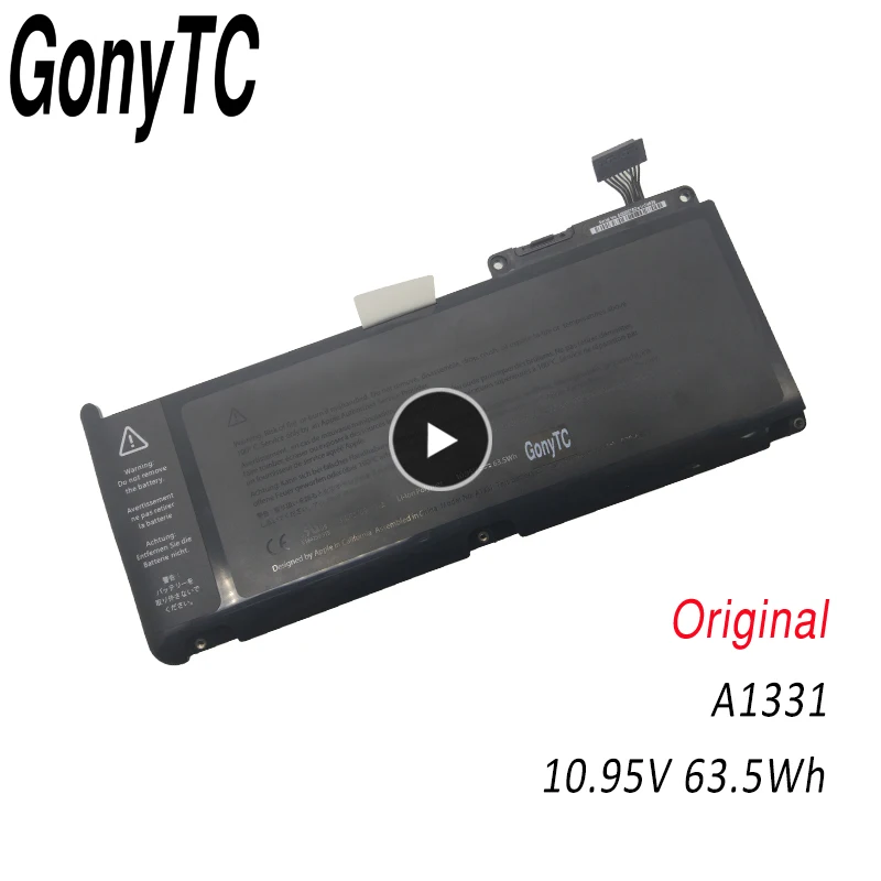 Аккумулятор A1331 A1342 10 95 Вт/ч 2009 в для Apple MacBook Unibody 13 дюймов MC234LL/A MC233LL/A конец 2010