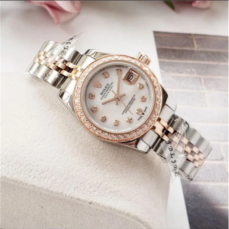 

Shell face luxury watch women DATEJUST 26mm automatic mechanical No battery sweeping movement Rolexable watches 2813
