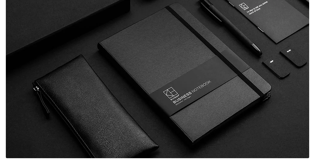 Xiaomi mijia youpin kinбор бизнес набор ручек блокнот закладки пенал-конверт офисный костюм в подарок практичный, высококачественный лучший подарок