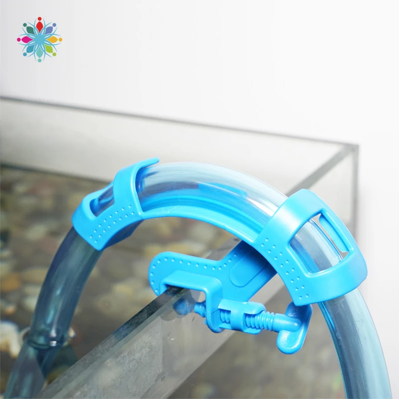 Аквариум фильтрации шланг для душа держатель зажим трубы воды фильтр крепление