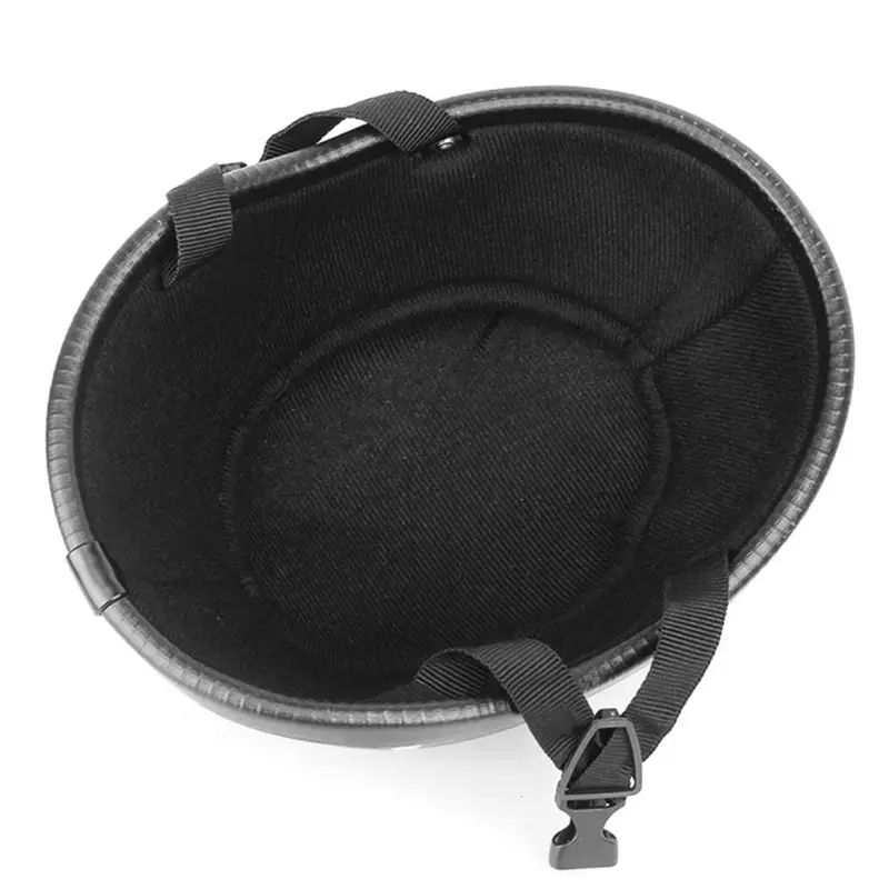 Летний винтажный мотоциклетный полушлем с открытым лицом ветрозащитный простой