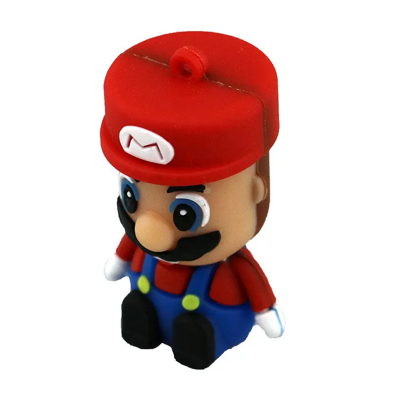 Cle Usb флеш-накопитель 32 ГБ с рисунком «Супер Марио yoshi дракон Usb флэш-накопитель красный гриб флэш-накопитель 64G 16 Гб карта памяти 128GB 4GB U диск
