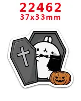 22462 30 шт hollaween характер плоское украшение из смолы PR 22462 - Color: 22462