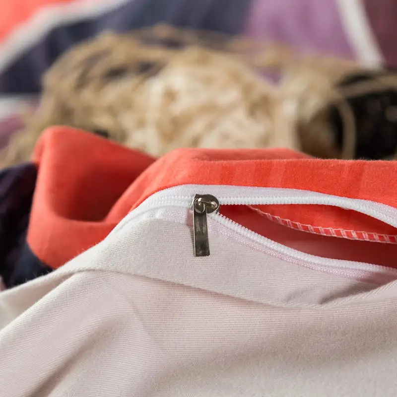 Пододеяльник и 2 Наволочки 1 шт. Комплект постельного белья пододеяльник-пазл