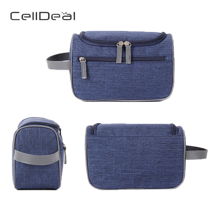 Дорожная сумка для мытья унисекс на молнии макияжа подвесная косметичка