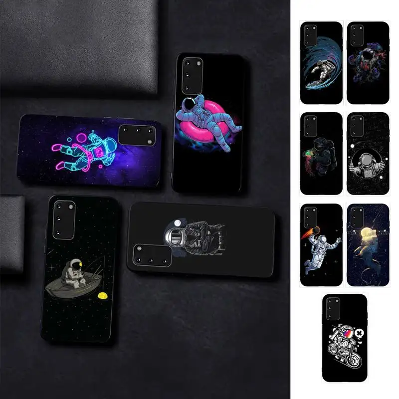 

Astronaut Phone Case for Samsung S10 21 20 9 8 plus lite S20 UlTRA 7edge