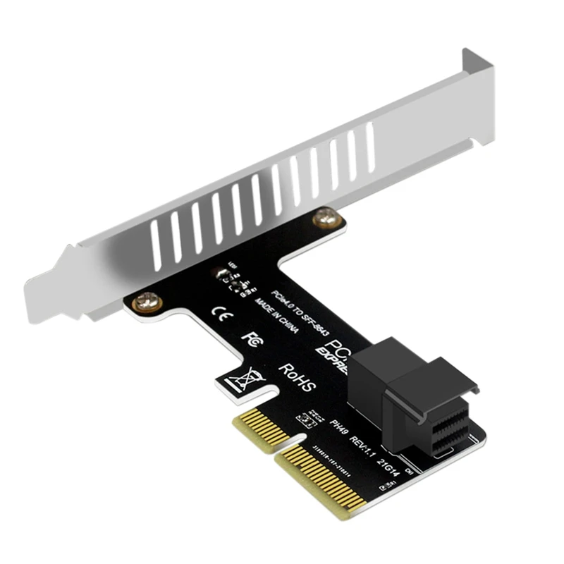 

Riser Card Pcie to SFF-8643 Expansion Card Nvme SSD Solid State Hard Disk for Slots Pci-E X4/X8/X16