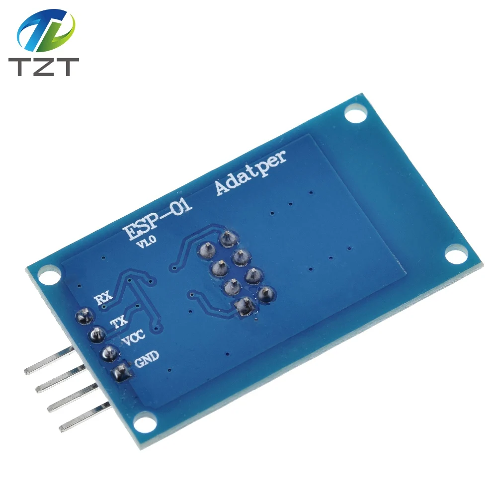 Модуль беспроводного адаптера TZT ESP8266 Φ Serial WiFi 3 В 5 Esp01 разрывная функция