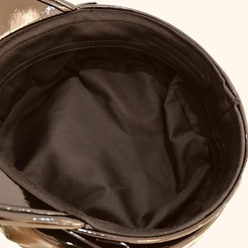 Осенняя флейма унисекс головной убор газетчика Женская Paperboy в черном и белом