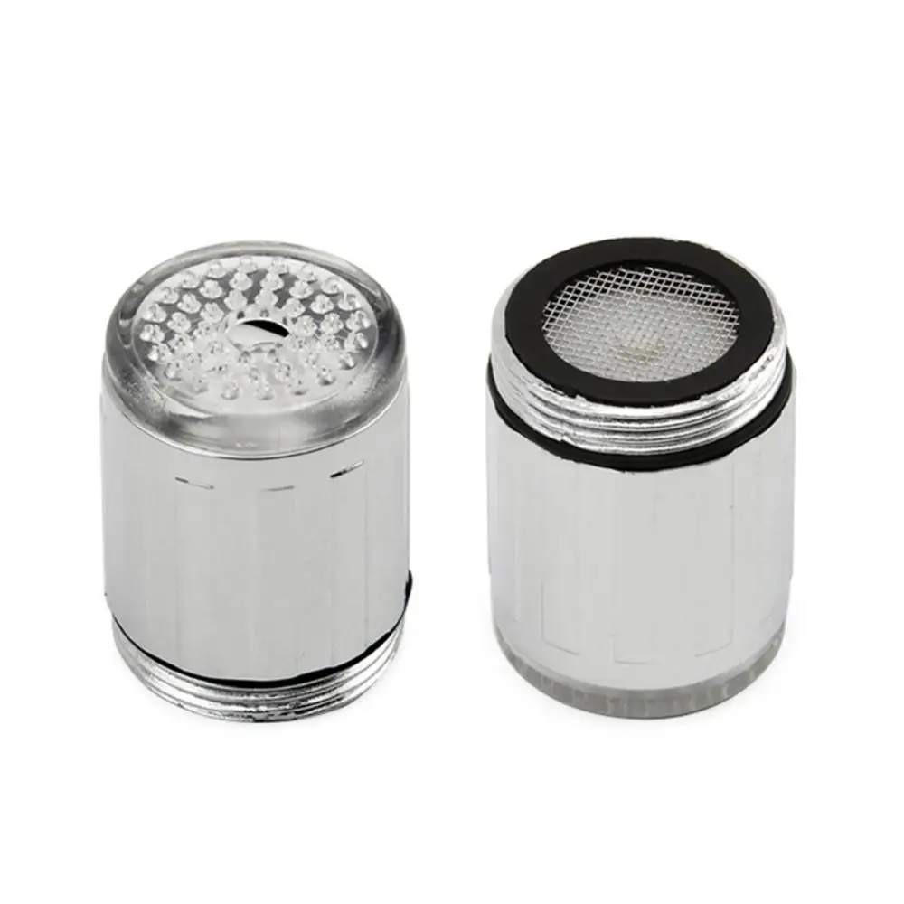 

Glowing Faucet Bubbler 7 Colors Rainbow Lights Lamps Bathroom Faucets Basin Faucets Tools Home Decor DropShipping RC-F04-LED