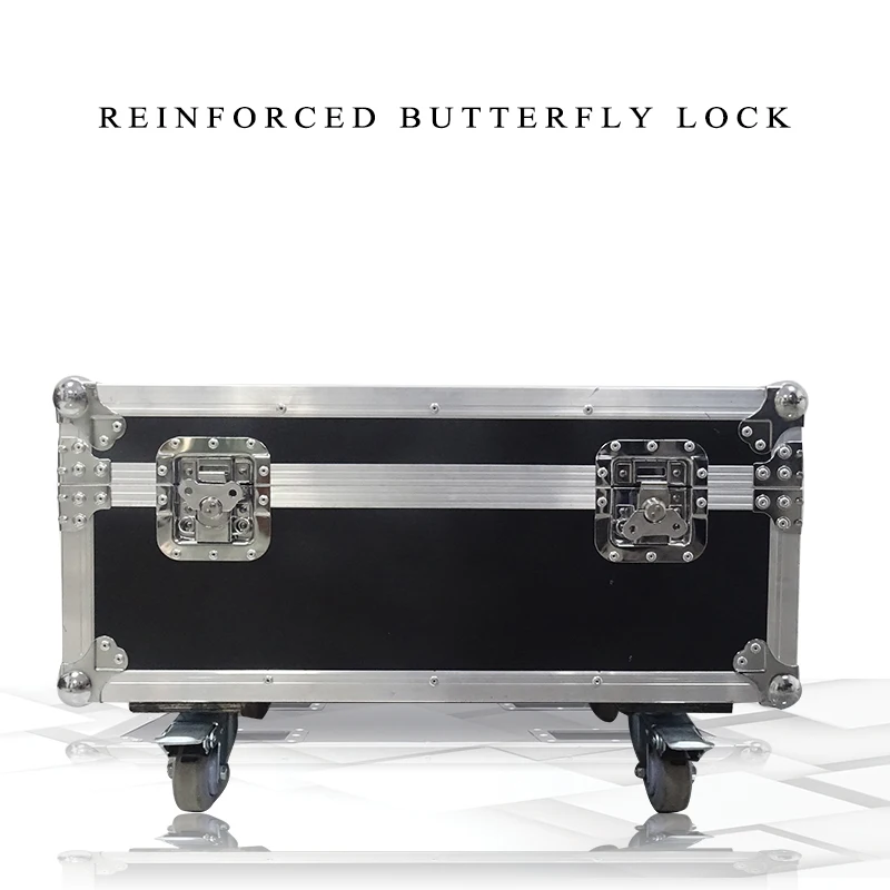 Flight Case 10 in 1 Use For 10pcs Flat LED Par Light 7x10w 12x12w 18X3W 36X3W 7X12W Only Empty Air | Освещение